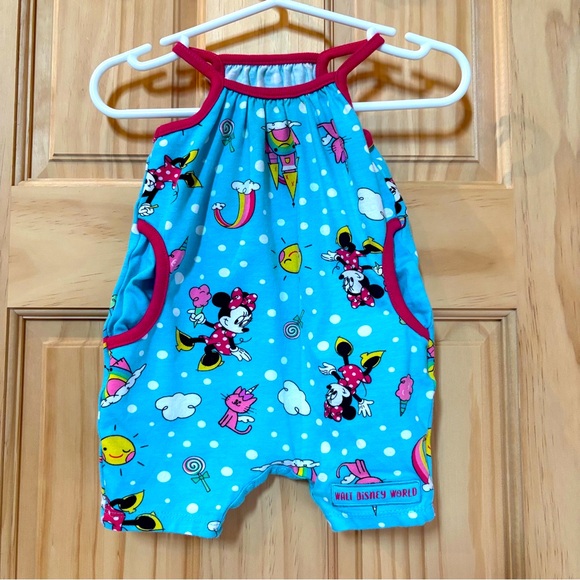 Walt Disney World Baby Girl Romper 0-3 Months - Picture 1 of 5